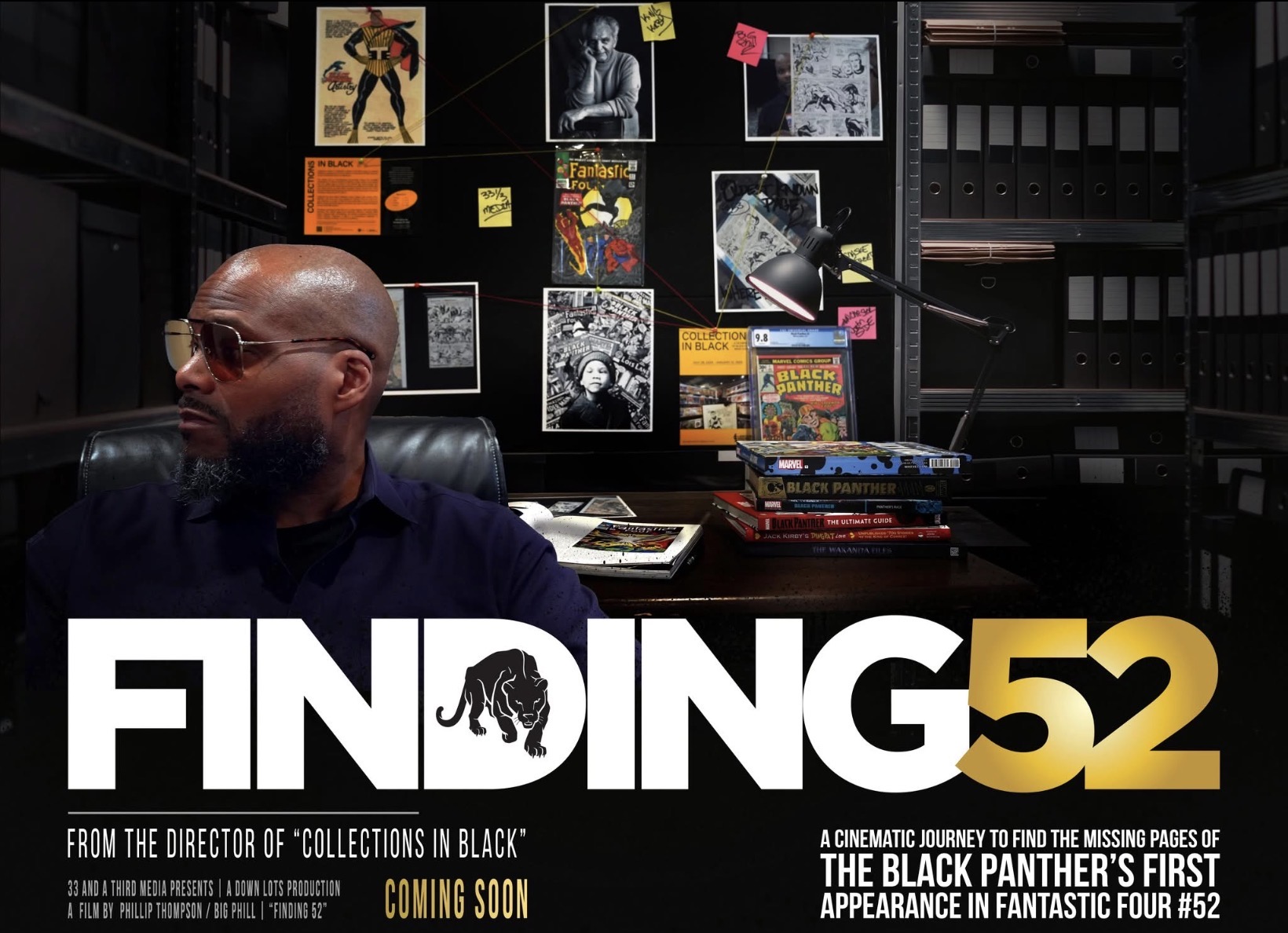 Finding 52 documentary poster, from the director of Collections in Black